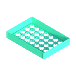 Render of MODULITH 240 Gridfinity Decor Drawer - 4W-1H